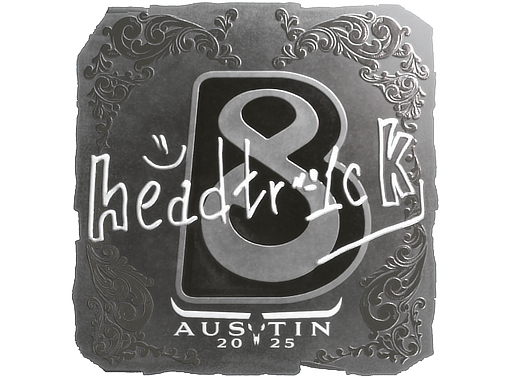 Klistermærke (headtr1ck folie Austin 2025)