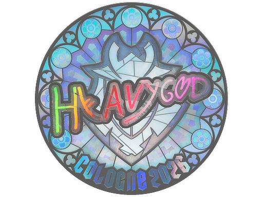 Klistermærke (Heavygod holo Cologne 2026)