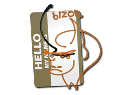 สติกเกอร์ (Hello PP-Bizon)