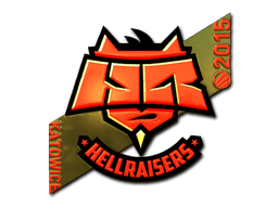 Samolepka (HellRaisers zlatá Katowice 2015)