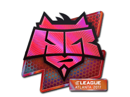 Samolepka (HellRaisers holografická Atlanta 2017)