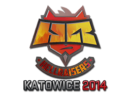 Samolepka (HellRaisers holografická Katovice 2014)