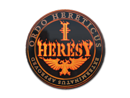 Klistermærke (Heresy holo)