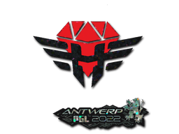 Klistermærke (Heroic glitter Antwerp 2022)