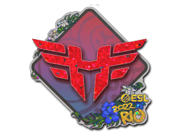 Klistermærke (Heroic glitter Rio 2022)
