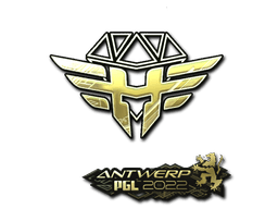 Klistermærke (Heroic guld Antwerp 2022)