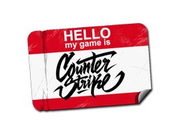 Adesivo (Hi, My Game Is)