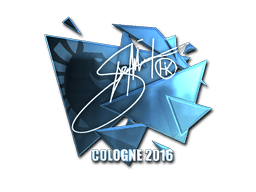 Klistermærke (Hiko folie Cologne 2016)