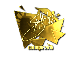 Samolepka (Hiko zlatá ESL Cologne 2016)