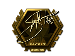 Samolepka (Hiko zlatá London 2018)