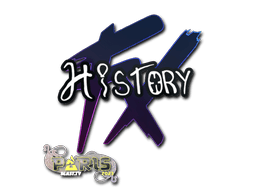 Klistermærke (History Paris 2023)