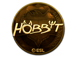 Samolepka (Hobbit zlatá Katowice 2019)