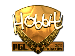 Samolepka (Hobbit zlatá Krakow 2017)
