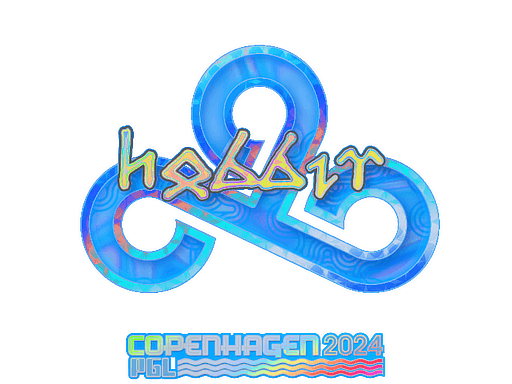 Samolepka (Hobbit holografická PGL Copenhagen 2024)