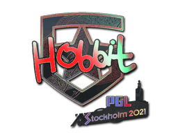 Klistermærke (HObbit holo Stockholm 2021)