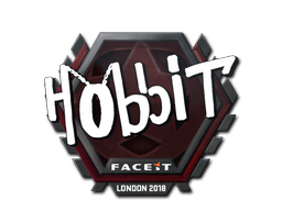 Samolepka (Hobbit London 2018)