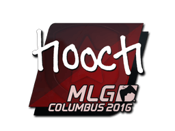 Klistermærke (hooch MLG Columbus 2016)