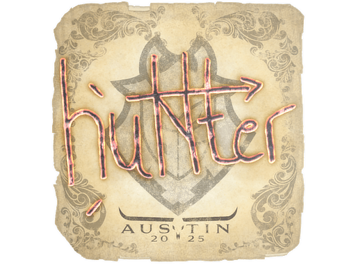 Klistermærke (huNter- Austin 2025)