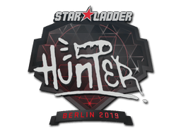 Klistermærke (huNter- Berlin 2019)