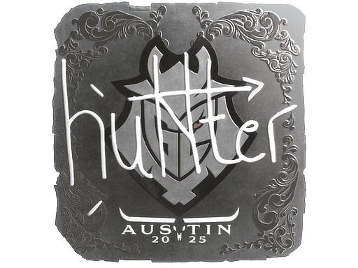 Klistermærke (huNter- folie Austin 2025)