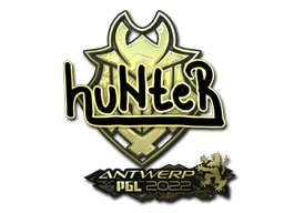 Samolepka (huNter zlatá PGL Antwerp 2022)