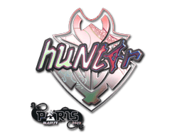Klistermærke (huNter- holo Paris 2023)