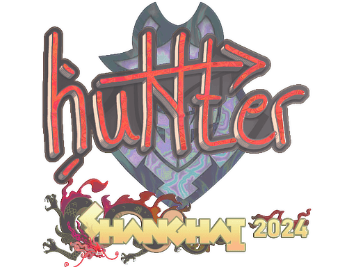 Klistermærke (huNter- holo Shanghai 2024)