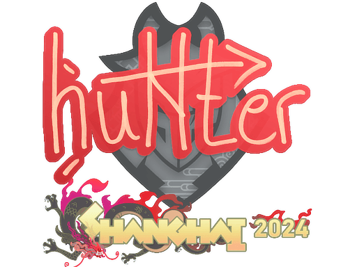 Klistermærke (huNter- Shanghai 2024)