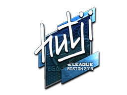 Klistermærke (hutji folie Boston 2018)