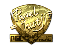 Samolepka (hutji zlatá Krakow 2017)