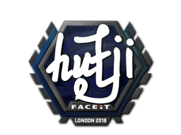 Aufkleber (hutji London 2018)