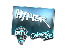 Aufkleber (Hyper Glanz Köln 2015)
