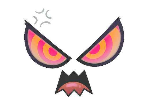 Aufkleber (Hypnotischer Blick Holo)