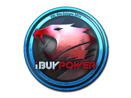 Klistermærke (iBUYPOWER folie Cologne 2014)