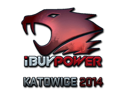 Klistermærke (iBUYPOWER folie Katowice 2014)