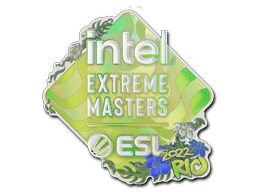 Klistermærke (IEM holo Rio 2022)