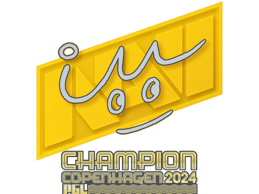 Samolepka (iM šampion PGL Copenhagen 2024)