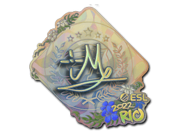 Samolepka (iM holografická IEM Rio 2022)