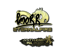 Samolepka (imoRR zlatá PGL Antwerp 2022)