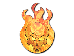 Klistermærke (Incineration holo)
