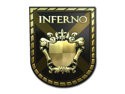 Samolepka (Inferno zlatá)