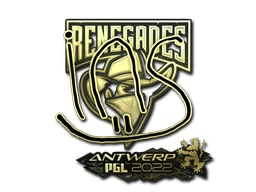 Samolepka (ins zlatá PGL Antwerp 2022)
