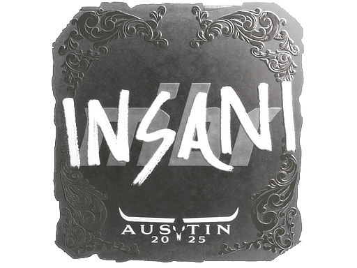 Klistermærke (insani folie Austin 2025)