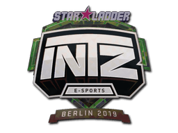 Klistermærke (INTZ E-SPORTS CLUB holo Berlin 2019)