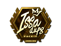 Klistermærke (ISSAA guld London 2018)