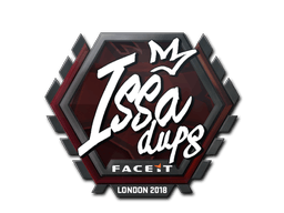 Klistermærke (ISSAA London 2018)