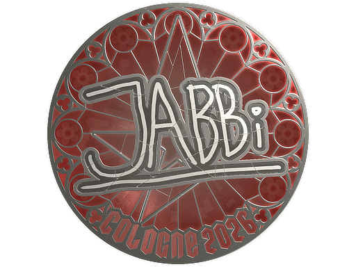 Klistermærke (jabbi folie Cologne 2026)
