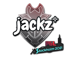 Samolepka (JACKZ PGL Stockholm 2021)