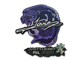 Klistermærke (Jame Antwerp 2022)