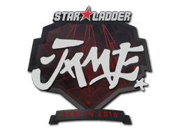 Klistermærke (Jame Berlin 2019)